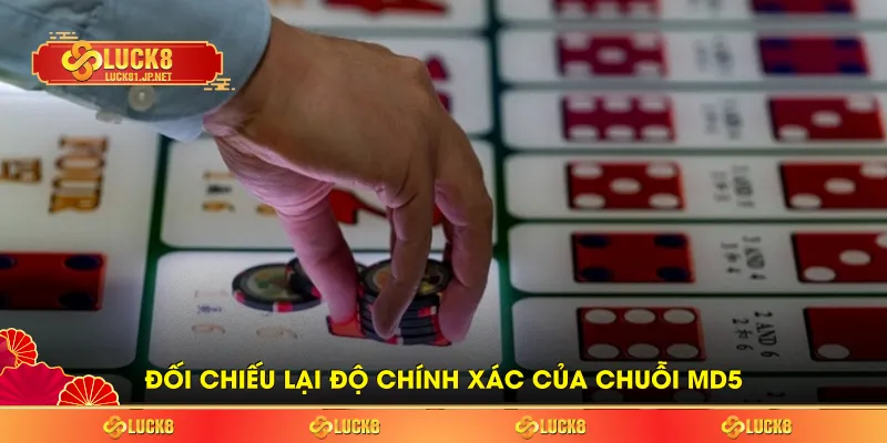 Đối chiếu lại độ chính xác của chuỗi MD5